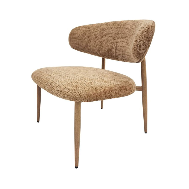 Silla Baja Salon Tapizada Mostaza - Serie Acolet Silla Baja Salon Tapizada Mostaza - Serie Acolet