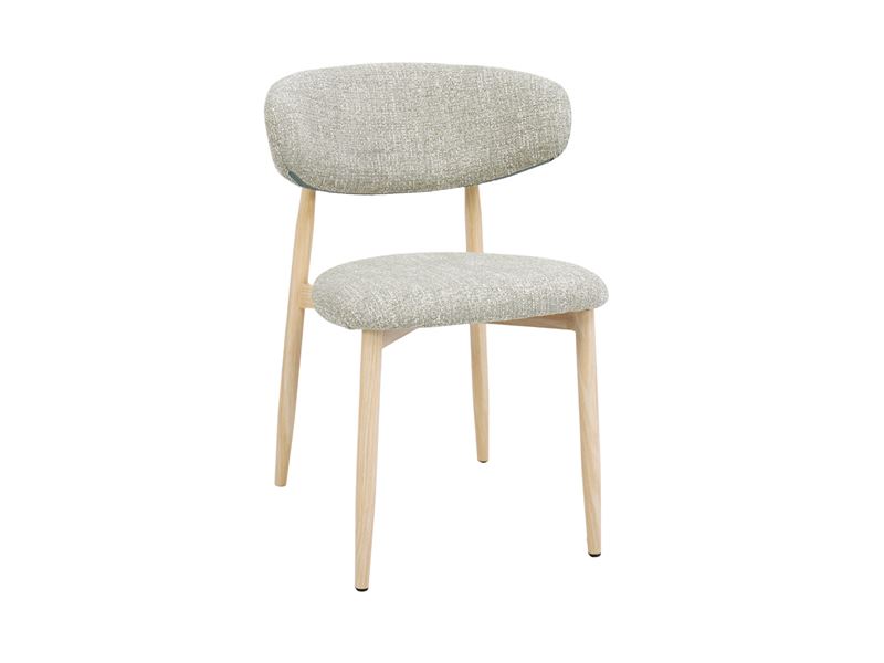 Silla Comedor Diseño Actual Tapizada Verde Claro Astarloa