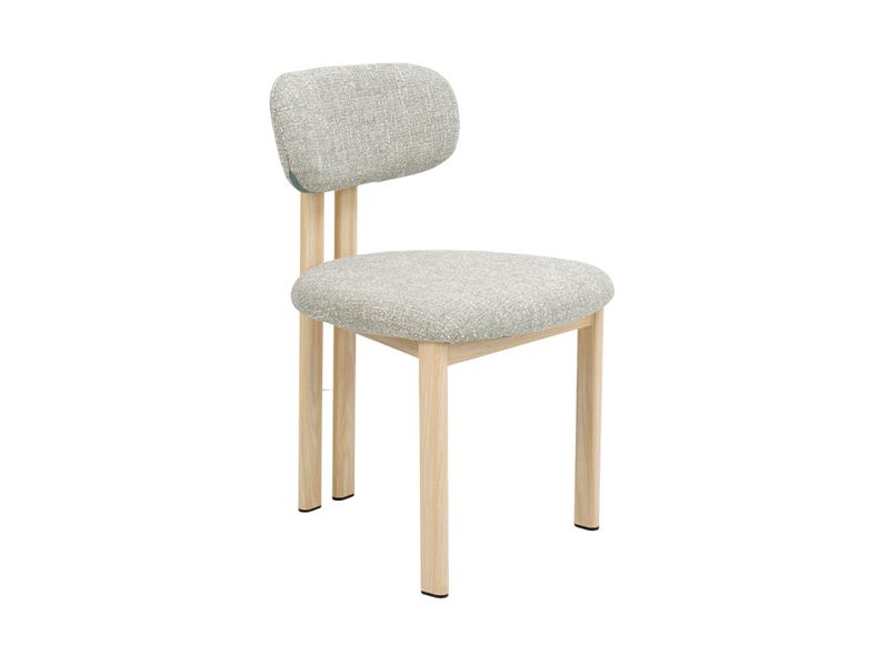 Silla Comedor Metalica Actual Tapizada Verde Serie Nyree