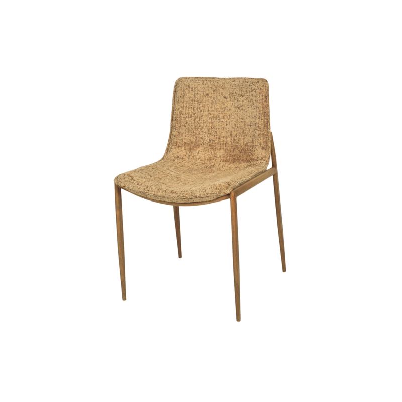 Silla Comedor Tapizada Actual Chenilla Mostaza - Serie Alfix Silla Comedor Tapizada Actual Chenilla Mostaza - Serie Alfix