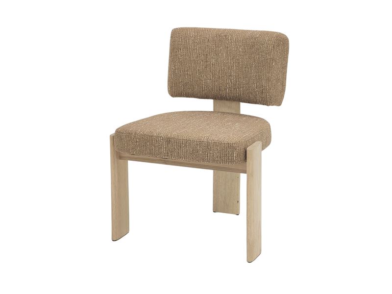 Silla Comedor Tapizada Caramelo Diseño Moderno Astley