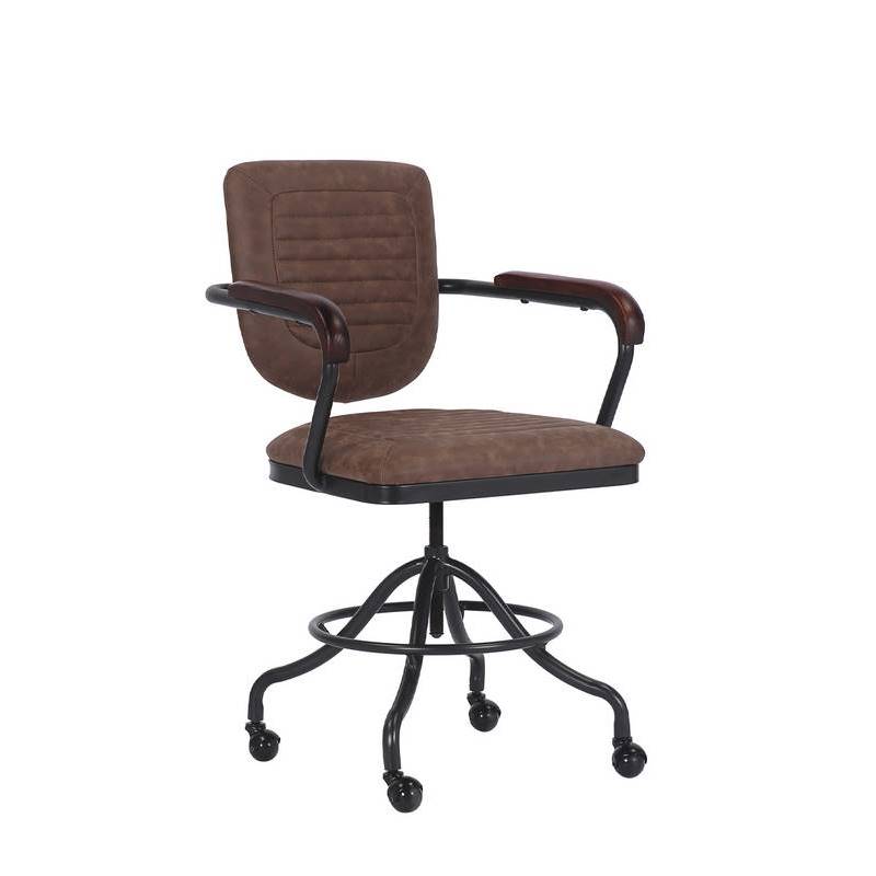 Sillon Despacho Contemporaneo Piel Serie Detroyt