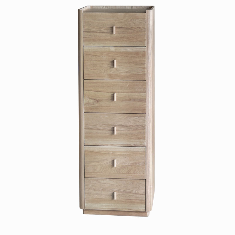 Sinfonier Dormitorio 6 Cajones Madera Fresno Natural Nereide
