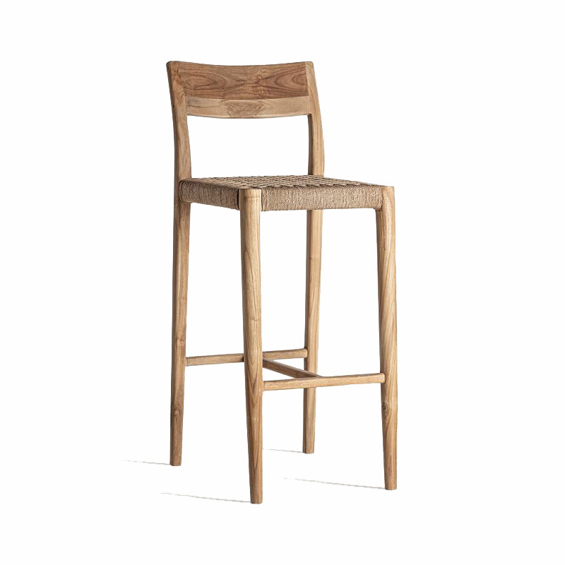 Taburete Bar Caen Estilo Contemporaneo Serie Backlyn
