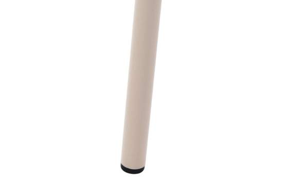 2 Sillas Comedor Moderna Tapizada Gris Patas Metal Ancares