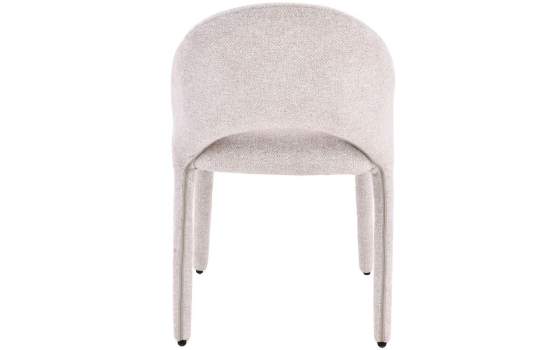 2 Sillas Comedor Tapizadas Beige Serie Alunda