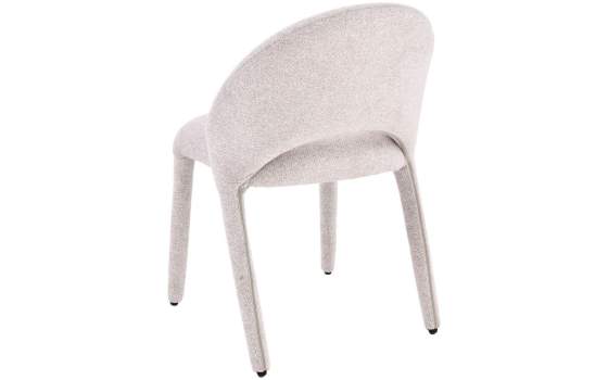 2 Sillas Comedor Tapizadas Beige Serie Alunda