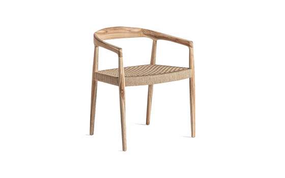 2 Sillon Comedor Contemporaneo Caen en Teca Backlyn 2 Sillon Comedor Contemporaneo Caen en Teca Backlyn