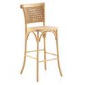 2 Taburetes de Olmo Rattan y Abaca Diseño Moderno Allaert 2 Taburetes de Olmo Rattan y Abaca Diseño Moderno Allaert