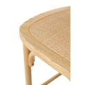 2 Taburetes de Olmo Rattan y Abaca Diseño Moderno Allaert 2 Taburetes de Olmo Rattan y Abaca Diseño Moderno Allaert