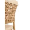 2 Taburetes de Olmo Rattan y Abaca Diseño Moderno Allaert 2 Taburetes de Olmo Rattan y Abaca Diseño Moderno Allaert
