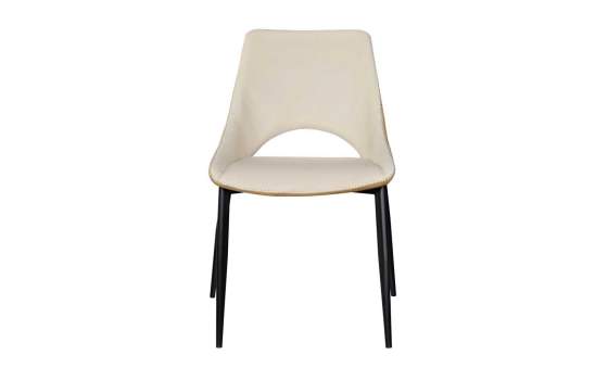 4 Sillas Comedor Diseño Moderno Bicolor Beige Mostaza Adiska 4 Sillas Comedor Diseño Moderno Bicolor Beige Mostaza Adiska