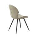4 Sillas Modernas Tapizadas Beige Patas Metalicas Serie Ariagar 4 Sillas Modernas Tapizadas Beige Patas Metalicas Serie Ariagar