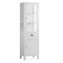 Alacena 2 Puertas 1 Cajon Colonial en Blanco Everest