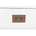 Alacena 2 Puertas 1 Cajon Colonial en Blanco Everest