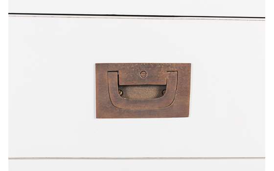 Alacena 2 Puertas 1 Cajon Colonial en Blanco Everest