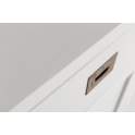 Alacena 2 Puertas 1 Cajon Colonial en Blanco Everest