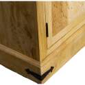 Alacena 2 Puertas Acristaladas y Talladas Estilo Etnico Ateast