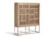 Alacena 2 Puertas Correderas Estilo Etnico Oriental Serie Style