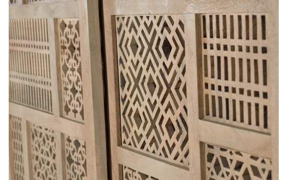 Alacena 2 Puertas Correderas Estilo Etnico Oriental Serie Style