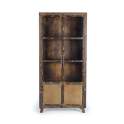 Alacena 2 Puertas Industrial Madera Reciclada Metal Sunderlan