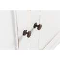 Alacena 4 Puertas 2 Cajones Colonial en Blanco Everest