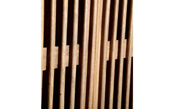 Alacena Armario Diseño Barrotes Madera Mango Serie Trevoux
