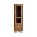 Alacena Madera Acacia 1 Puerta 2 Cajones - Serie Aratany