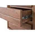 Alacena Madera Acacia 1 Puerta 2 Cajones - Serie Aratany