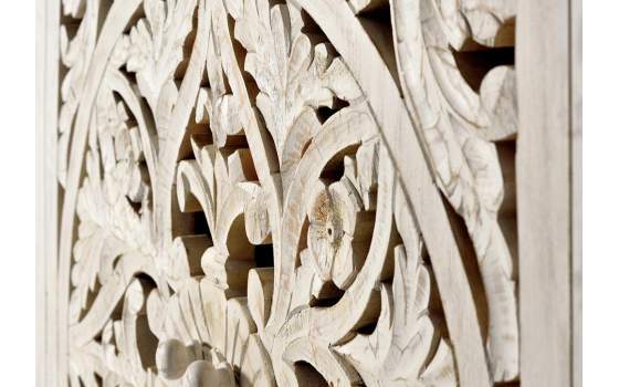 Alacena Madera de Mango y Hierro 2 Puertas Oriental Serie Anyada Alacena Madera de Mango y Hierro 2 Puertas Oriental Serie Anyada