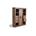 Alacena Mango 1 Puerta Corredera 4 Cajones Industrial Aibiri