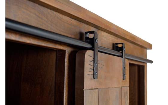 Alacena Mango 1 Puerta Corredera 4 Cajones Industrial Aibiri