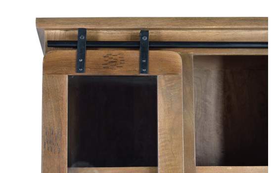 Alacena Mango 4 Puerta Corredera Estilo Industrial Serie Aibiri