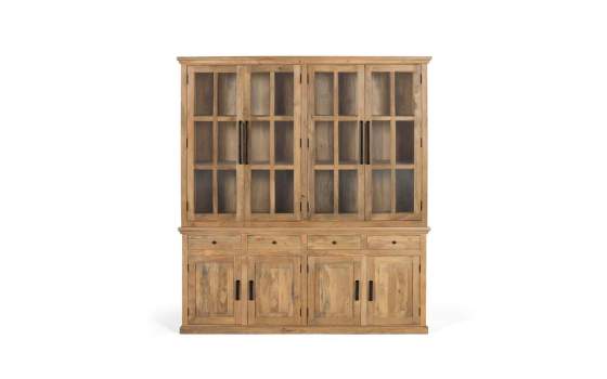 Alacena Rustica 8 Puertas 4 Cajones Estilo Rustico Acombe