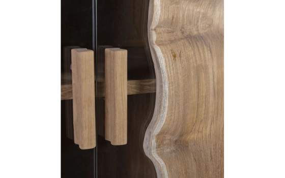 Alacena Rustica Actual 2 Puertas 5 Estantes Serie Armfel