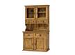 Alacena Rustica Mejicana 4 Puertas 5 Cajones Madera Maciza