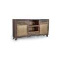 Aparador Buffet  Industrial Madera Reciclada Metal Sunderlan