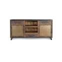 Aparador Buffet  Industrial Madera Reciclada Metal Sunderlan
