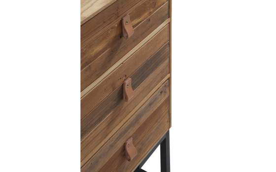 Aparador 2 Puertas 3 Cajones Tablas Recicladas Serie Aerts