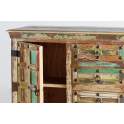 Aparador 2 Puertas 4 Cajones Madera Reciclada Decolorado Atacher