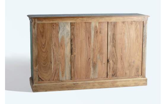 Aparador 2 Puertas 4 Cajones Madera Reciclada Decolorado Atacher