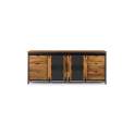 Aparador 2 Puertas Correderas 6 Cajones Industrial Actual Anacar