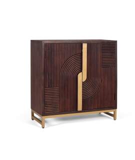 Aparador 2 Puertas Decoradas Diseño Actual Serie Aldervy