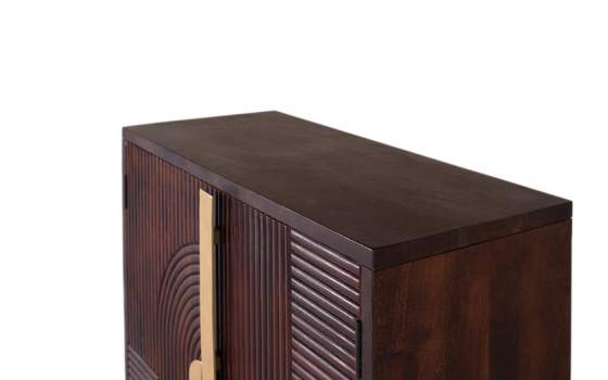 Aparador 2 Puertas Decoradas Diseño Actual Serie Aldervy