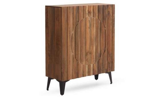 Aparador 2 Puertas Madera Labrada Maciza Serie Agrasot