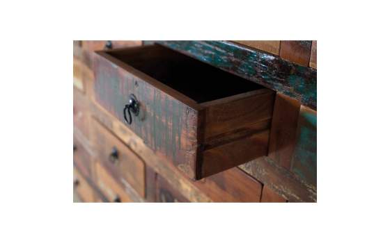 Aparador 28 Cajones Vintage Colores Desgastados Serie Artsas