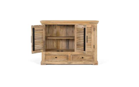 Aparador 3 Puertas Contemporaneo Mango Macizo Serie Ardisna