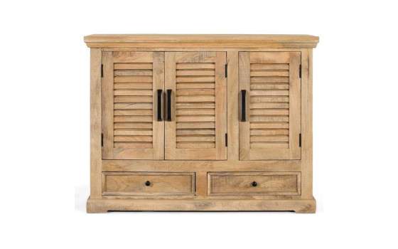Aparador 3 Puertas Contemporaneo Mango Macizo Serie Ardisna