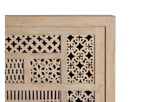 Aparador 3 Puertas Correderas Estilo Etnico Oriental Serie Style