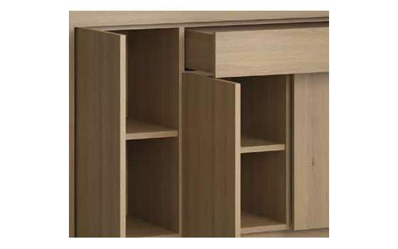 Aparador 4 Puertas 1 Cajon Roble Adott